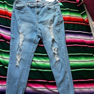 Skinny jeans size 22